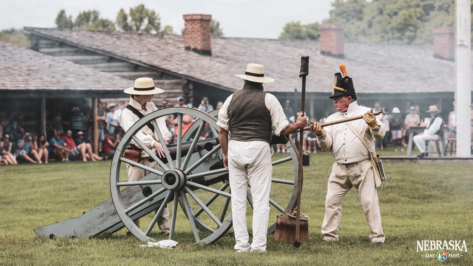 Living History at Fort Atkinson: Harvesting 1823 Style