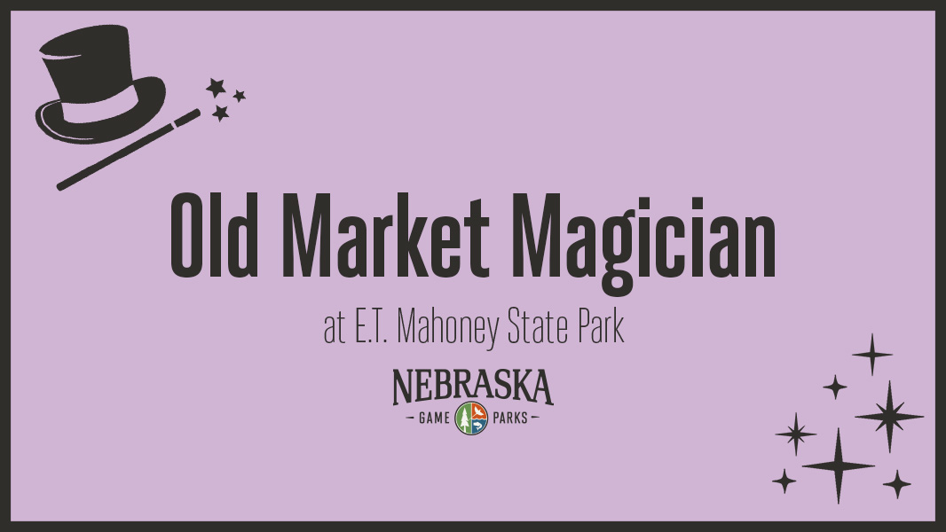 Old Market Magician at Mahoney State Park event cover