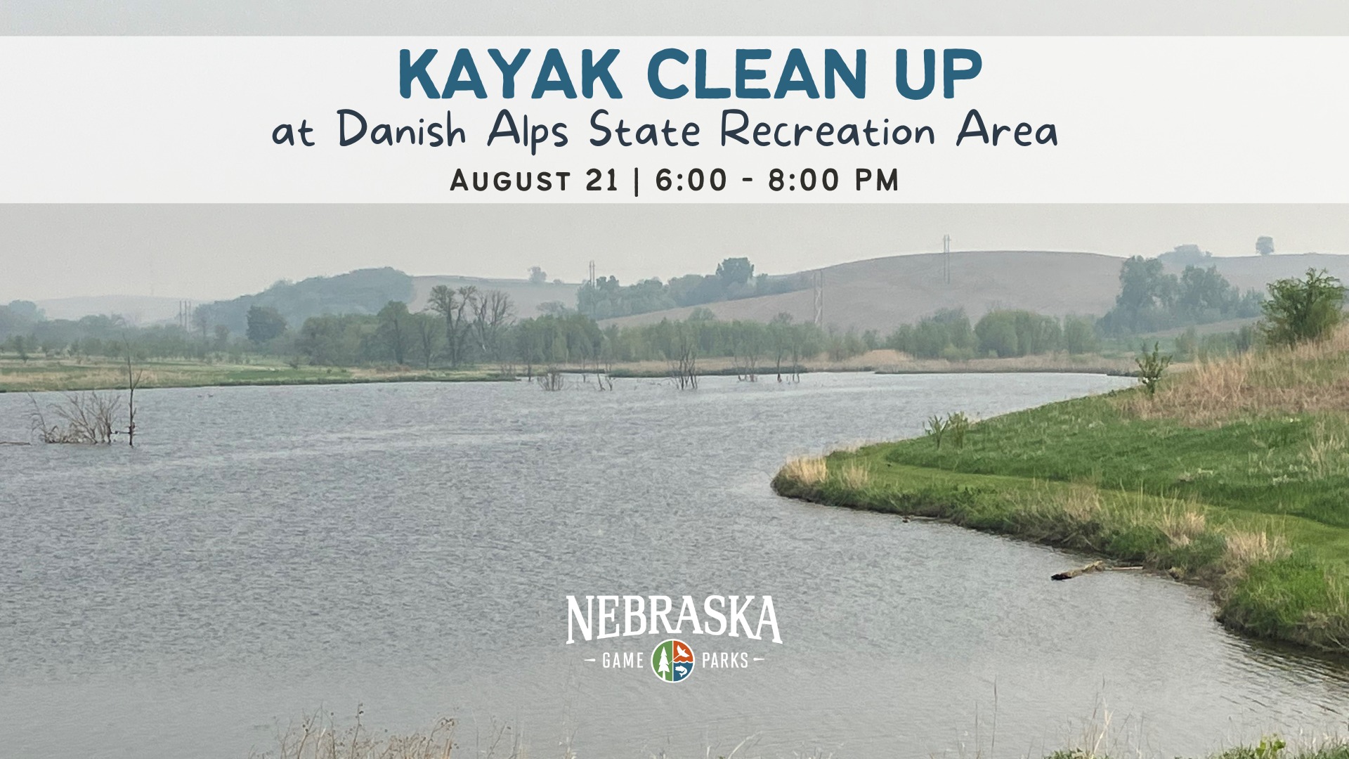 Lake at Danish Alps SRA in the Nebraska Sandhills.