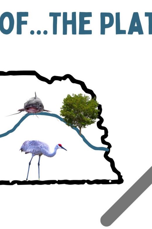 Graphic for science of the Platte river virtual event.