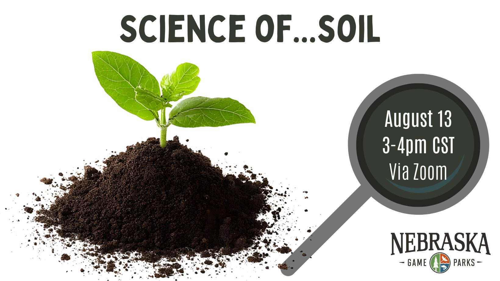 graphic for the science of soil event