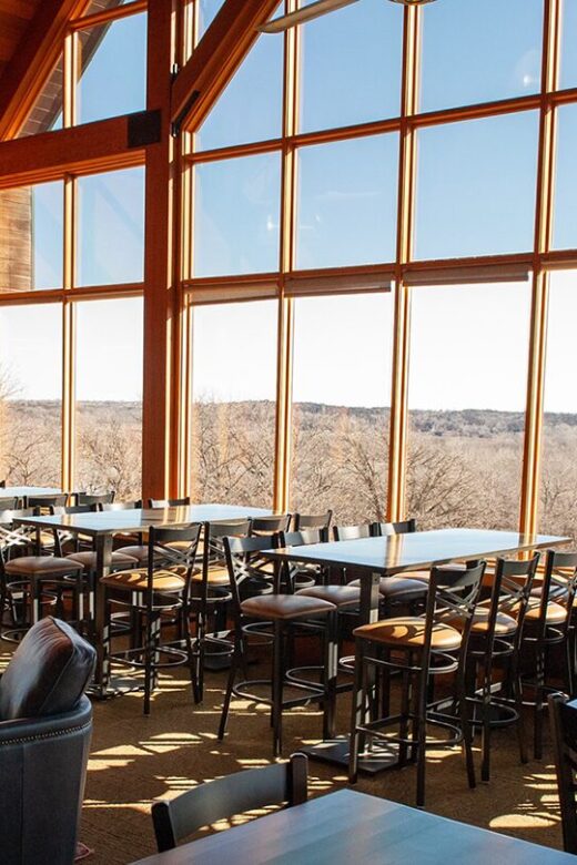 Interior photo of Carl's at Mahoney restaurant.