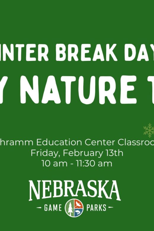 Graphic for Family Nature Trivia at Schramm Education Center.