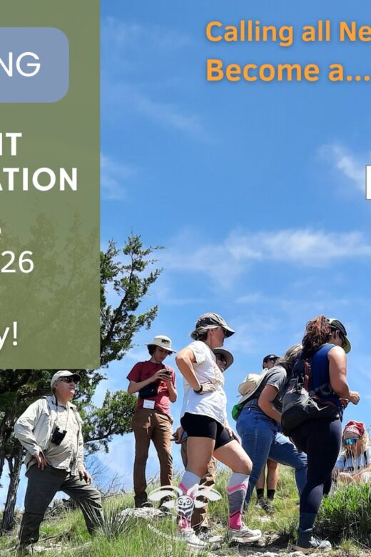 Graphic for Nebraska Master Naturalist training at Cedar Point Biological Station.
