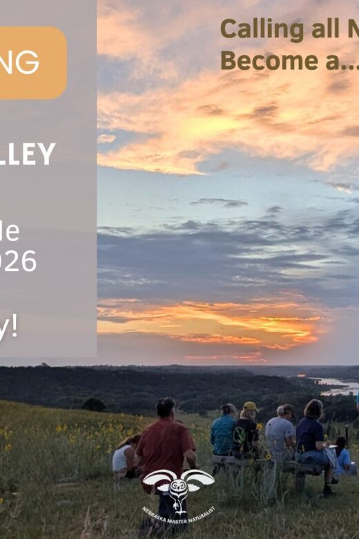 Graphic for Nebraska Master Naturalist training at Niobrara Valley Preserve