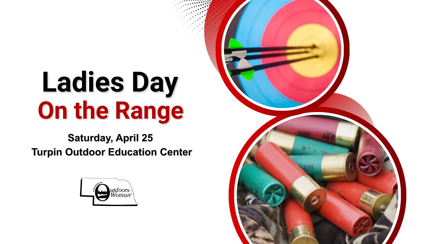Ladies Day at the Range at Turpin Outdoor Education Center event graphic.