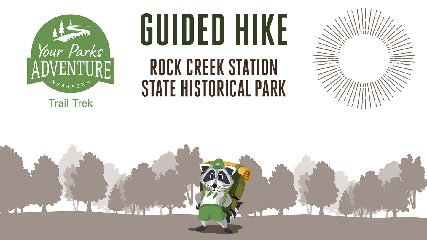 Graphic for a guided hike at Rock Creek Station.