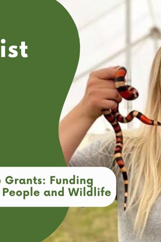 Master Naturalist Mondays event cover featuring a woman holding a coral snake.