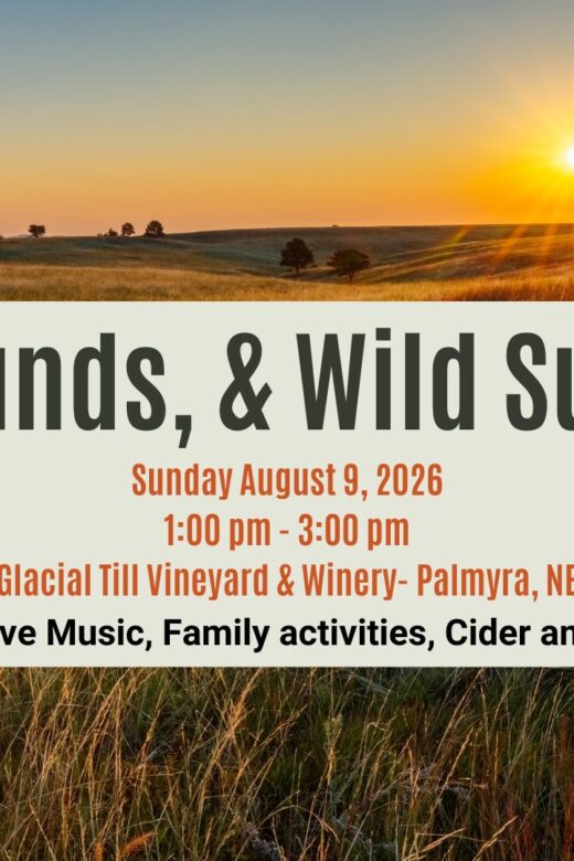 Event graphic for Sips, Sounds and Wild Surrounds.