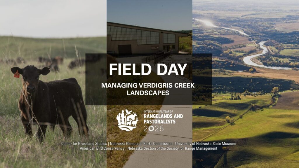 A collage of photos related to range management, including a cow, a prairie and a stream